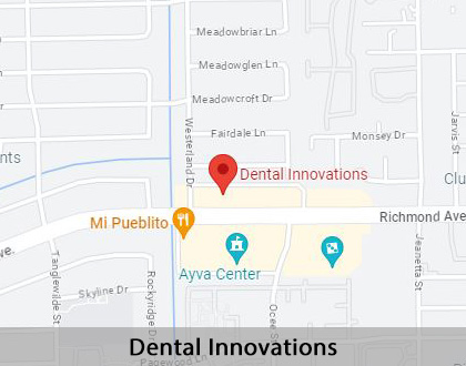 Map image for What Should I Do If I Chip My Tooth in Houston, TX
